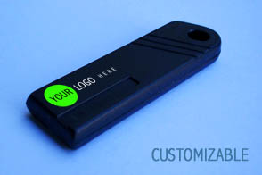contactless key - you can customize the key shape and the printed logo